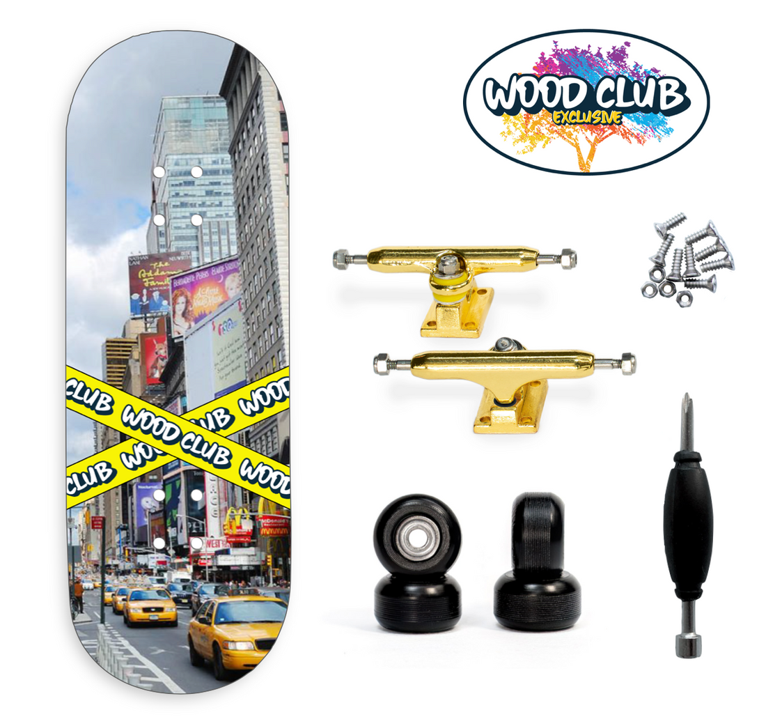 WoodClub EXCLUSIVE Fingerboard 32mm - "CITY"