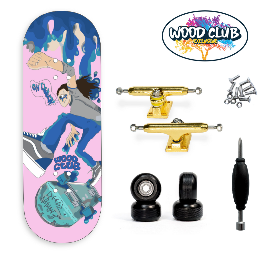 WoodClub EXCLUSIVE Fingerboard 32mm - "DEEDZ"