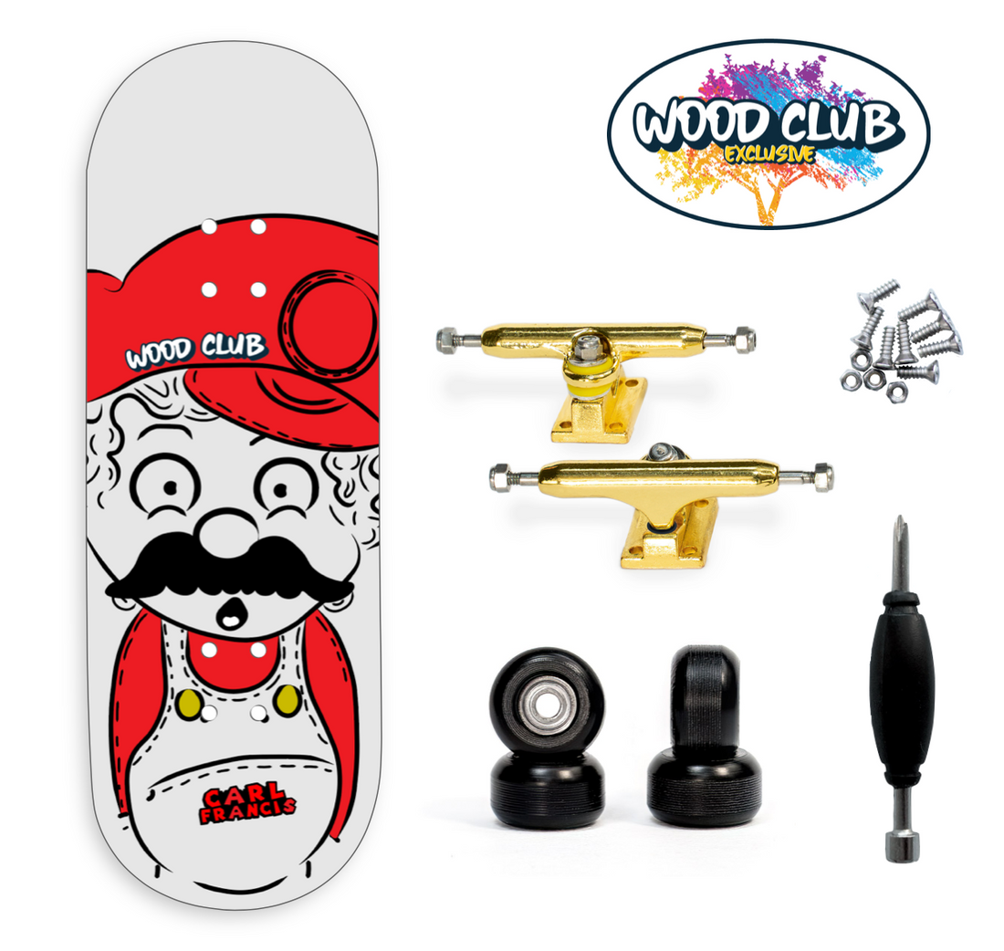 WoodClub EXCLUSIVE Fingerboard 32mm - "CARL FRANCIS"