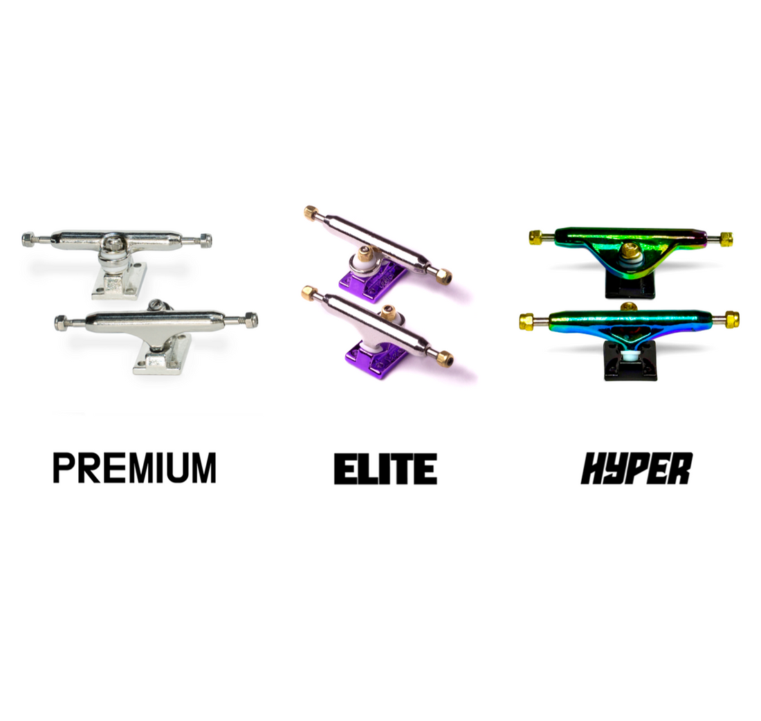 WoodClub Wooden Fingerboard 34mm - "Purple Pop"