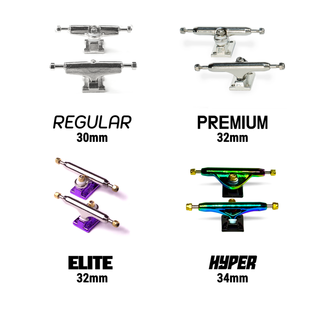 WoodClub Wooden Fingerboard 32mm - "Purple Pop"