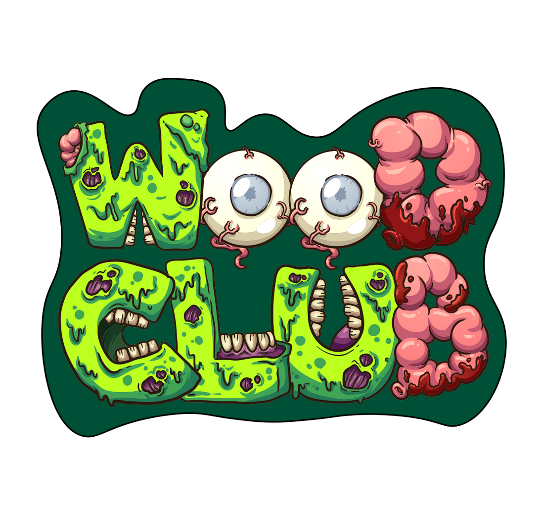 WoodClub Sticker "Zombie"