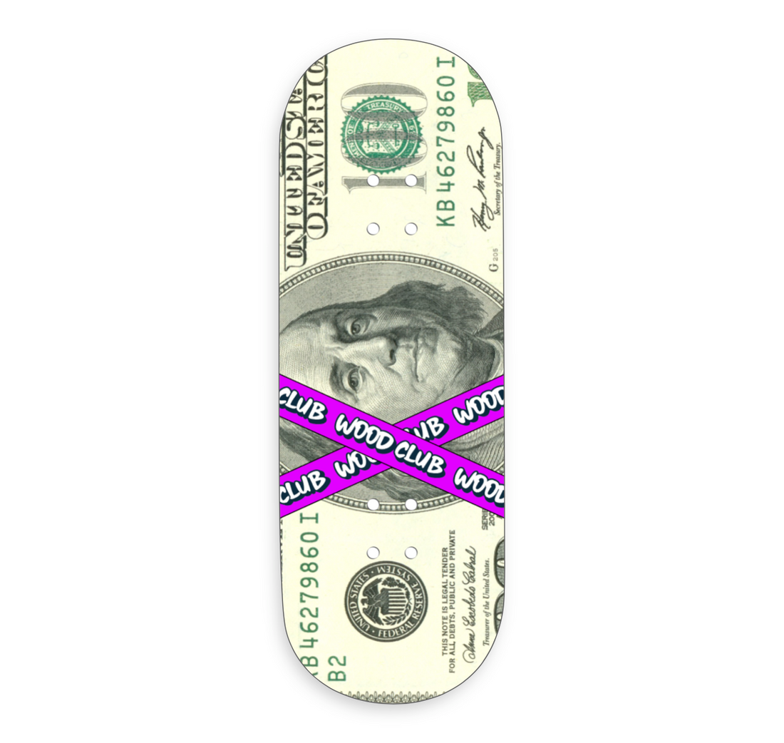 WoodClub EXCLUSIVE Wooden deck 32mm - "DOLLAR"