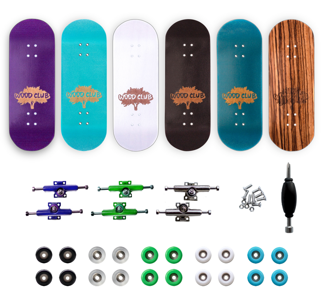 MAKE YOUR OWN - WoodClub Wooden Fingerboard REGULAR 32 mm - Wooden Fingerboards