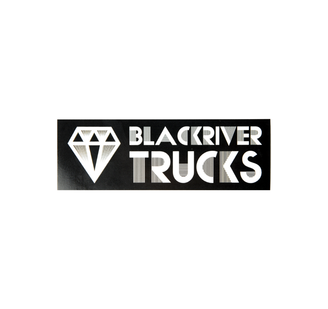 Blackriver Sticker "Blackriver Trucks" - Wooden Fingerboards