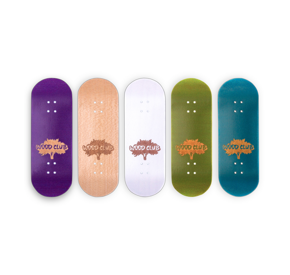 MAKE YOUR OWN - WoodClub Wooden Fingerboard PREMIUM 34mm